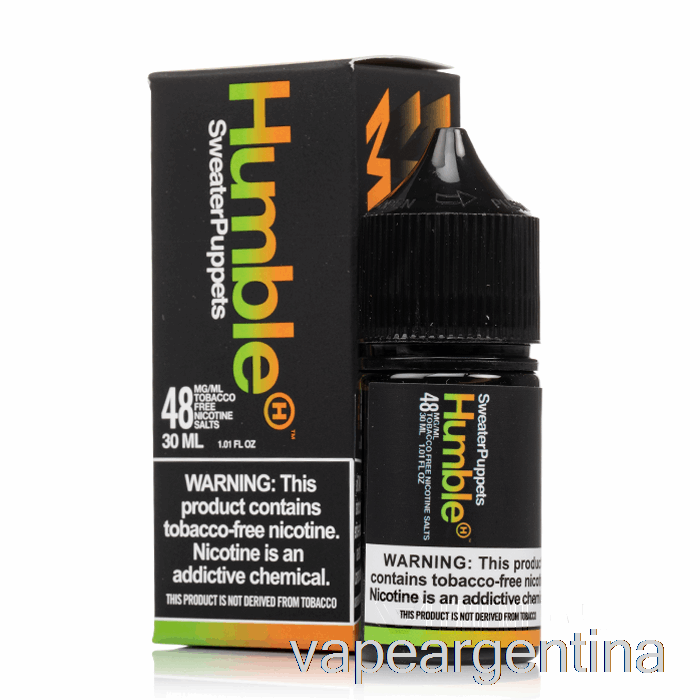 Marionetas De Suéter - Sales Humildes - 30ml 48mg Vape Descartable